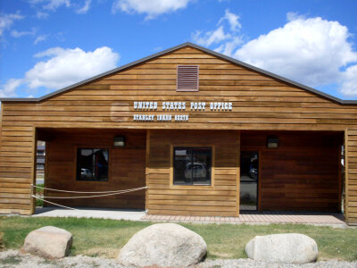 Stanley Post Office in Idaho photo