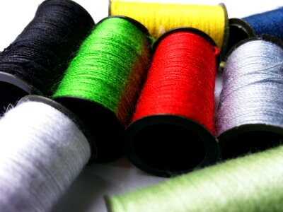 Dressmaking sewing color photo