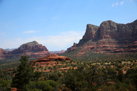 Cathedral Rock in Sedona, Arizona in the evening light