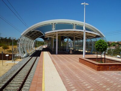Railway railway station station