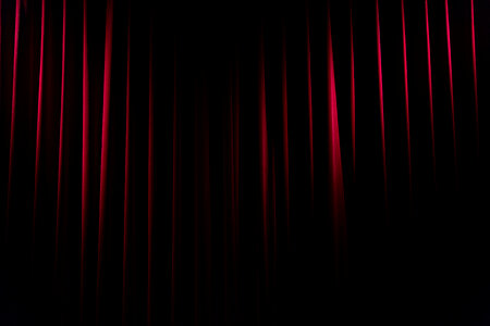 Theatre Red Curtain Stage photo