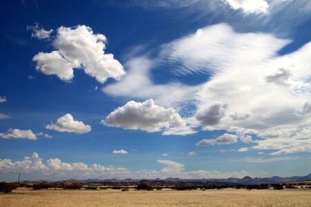 Summer hot steppe