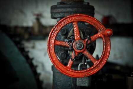 Industrial pipe pressure photo