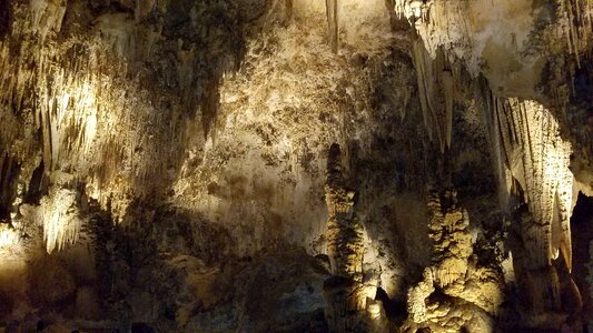 Cave formation limestone photo