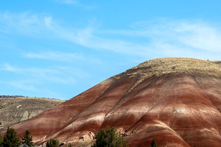 Blue Sky desert hill