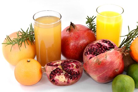 Fruit Juice grapefruit lime photo
