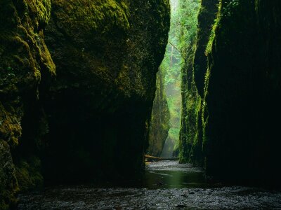 Walls mythical pathway photo