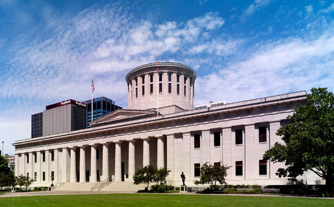 Ohio State Capital Building in Columbus