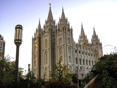 Salt Lake City Temple in Utah photo