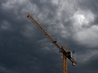 Sky storm clouds