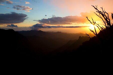 Nature national park sunrise photo