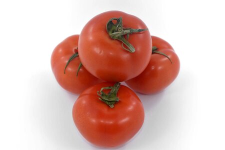 Round salad tomato photo