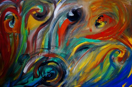 The art of abstraction painting