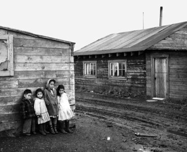 Babies native standing