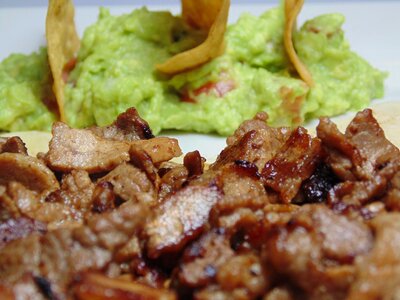 Mexican food food meat photo