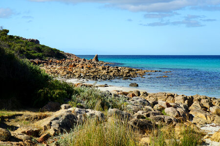 Eagle Bay landscape at Perth, Australia photo