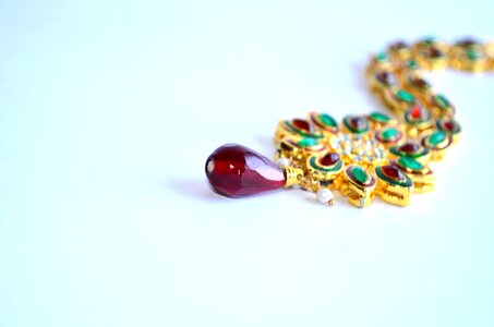 Gold jewel jewelry