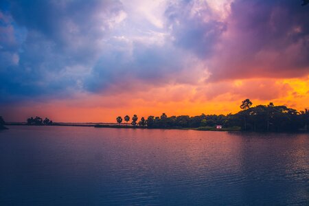 Nature sun landscape