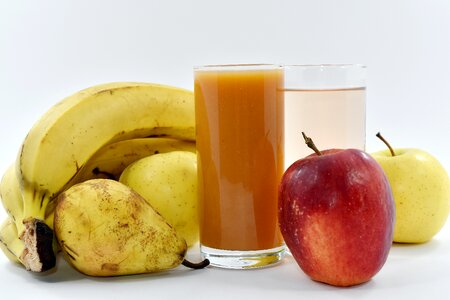 Apples banana fruit cocktail