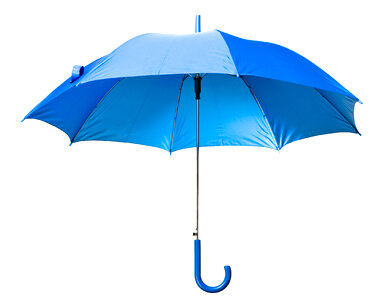 Blue Open Umbrella photo