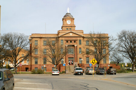 Jones County Courthouse in Anson, Texas photo