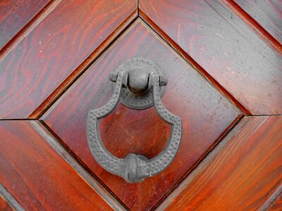 Carpentry cast iron doorway photo
