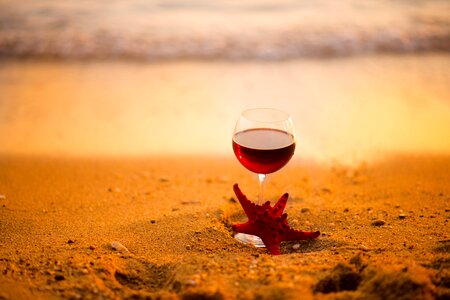 Wine on S&y Beach photo