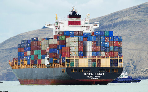 Container Cargo Ship photo