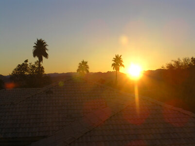 Arizona Sunrise in Fountain Hills, Arizona photo