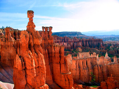 Thor's Hammer Rock Formation in Bryce Canyon National Park, Utah photo