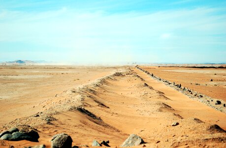 Marroc sand loneliness photo