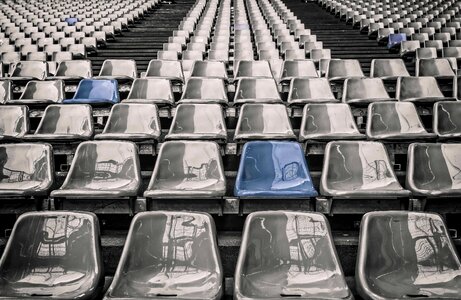 Audience beautiful photo chair