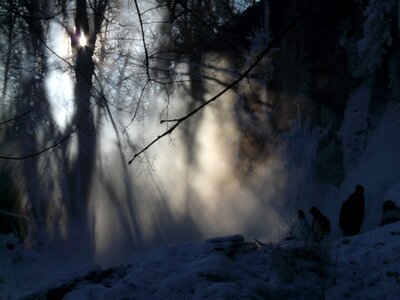 Haze winter wintry