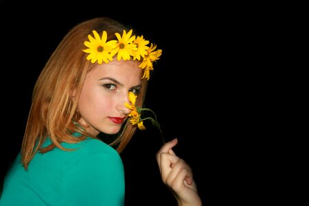 Yellow beauty green