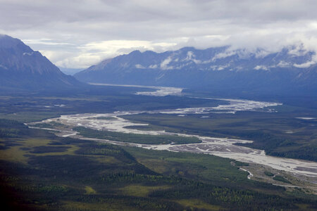 Aerial view of Tetlin National Wildlife Refuge-1