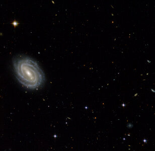 Hubble Sees Spiral in Serpens photo