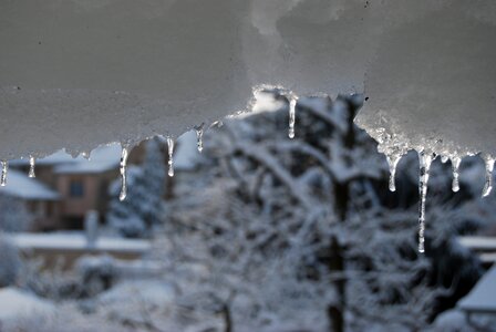 Ice snow winter