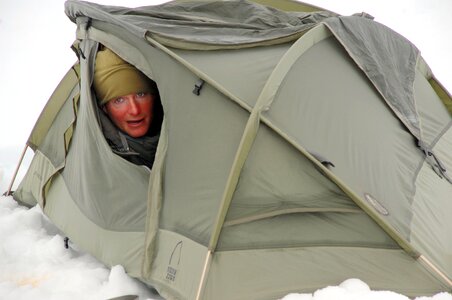 Ice winter tent