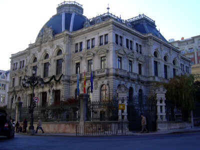 Parliament building of the Principality of Asturies in Oviedo, Spain