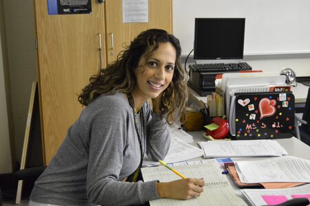 Woman office teacher