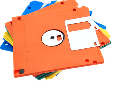 Floppy Disks Stack photo