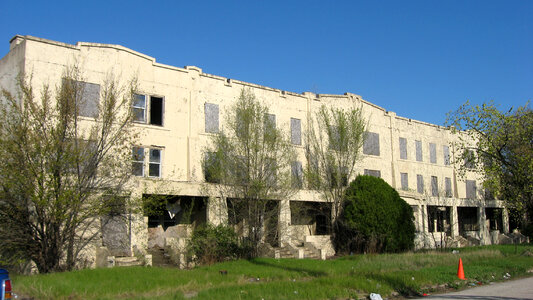 Van Buren Terrace Historic District in Gary, Indiana