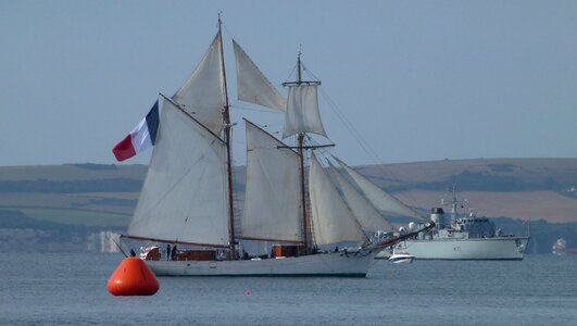 Ship boat sail photo