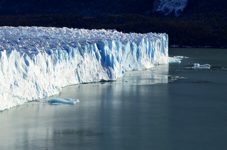 Icebergs and Glaciers at El Calafate, Argentina. photo