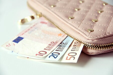 Banknotes euro cash