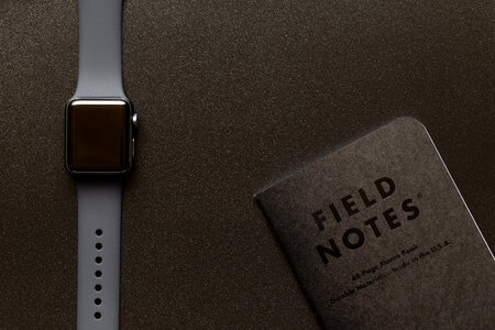Watch and Notebook photo