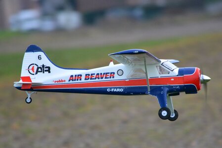 Air model airplane fly