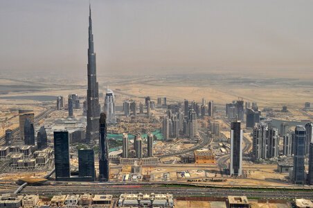 Great Cityscape of Dubai, United Arab Emirates, UAE photo