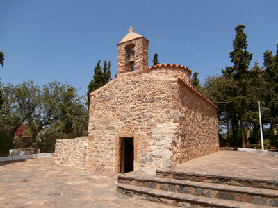 Agios Nikolaos church in Greece photo