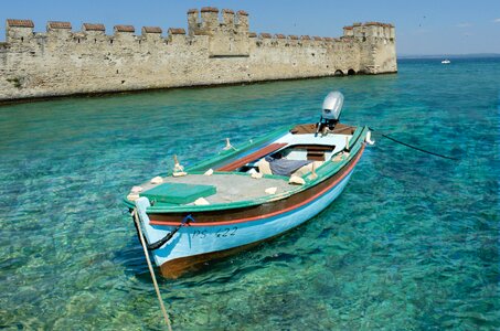 Water italy sirmione photo